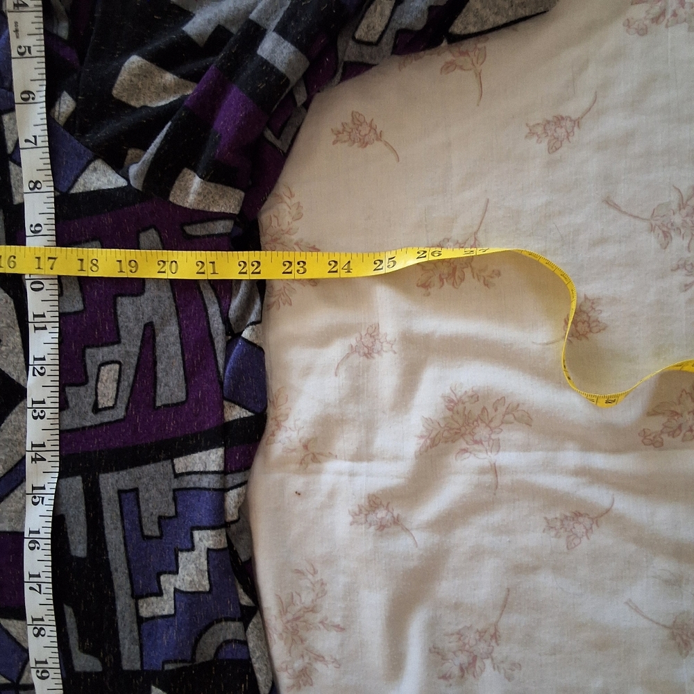 Ashley Stewart Purple Gray and black Dress Plus Size 18 . - Picture 5 of 10